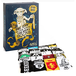 Epee Merch Harry Potter - Dobby Adventný kalendár 24 dní ponožky