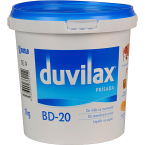 Duvilax BD-20 prísada do stavebných zmesí, 1 kg Duvilax BD-20 prísada do stavebných zmesí, 1 kg