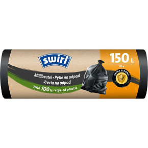 Swirl vrecia na objemný odpad 150 l, 770 × 1077 mm, 32 µ, 10 ks Swirl vrecia na objemný odpad 150 l, 770 × 1077 mm, 32 µ, 10 ks