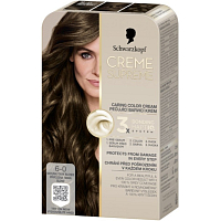 Schwarzkopf Creme Supreme farba na vlasy 6-0 prirodzená tmavá blond 60 ml