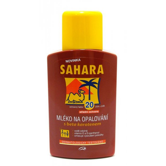 Astrid Sahara SPF20 Beta-karotén mlieko na opaľovanie 200 ml