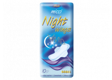 Micca Night Wings intímne vložky s krídelkami 10 kusov