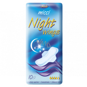 Micci Night Wings intímne vložky s krídelkami 10 kusov