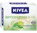 Nivea Lemongrass & Oil krémové toaletné mydlo 100 g
