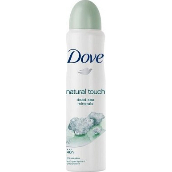 Dove Natural Touch antiperspirant dezodorant sprej pre ženy 150 ml