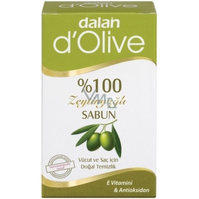 Dalan d Olive Oil s olivovým olejom toaletné mydlo na telo a vlasy 150 g