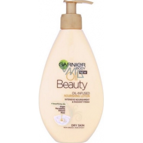 Garnier Oil Beauty Nourishing Lotion vyživujúce olejové telové mlieko 250 ml