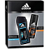 Adidas Cool & Dry Intensive antiperspirant deodorant sprej pre mužov 150 ml + Intense Clean šampón na vlasy 200 ml, kozmetická sada