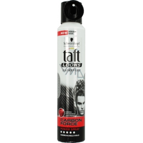 Taft Looks Carbon Force lak na vlasy 200 ml