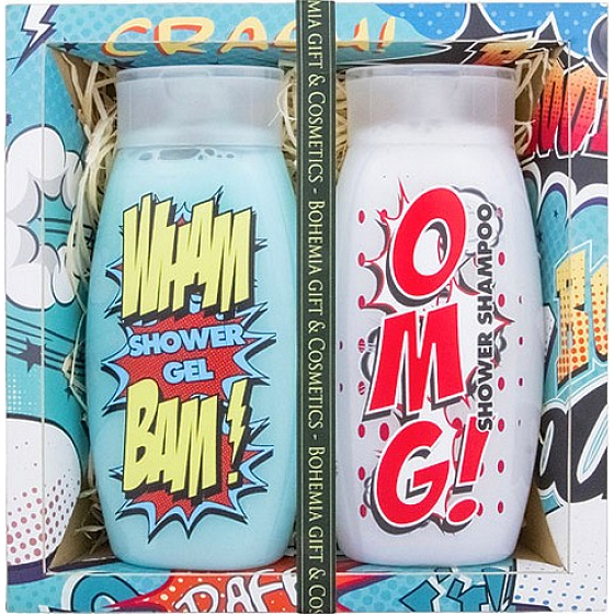 Bohemia Gifts Pre teenagerov sprchový gél 250 ml + sprchový šampón 250 ml, kozmetická sada