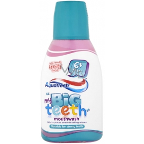 Aquafresh My Big Teeth Kids 6+ rokov ústna voda 300 ml