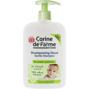 Corine de Farmu Baby Jemný šampón na vlasy s dávkovačom 500 ml