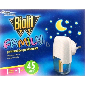 Biolit Family Elektrický odparovač proti komárom 27 ml