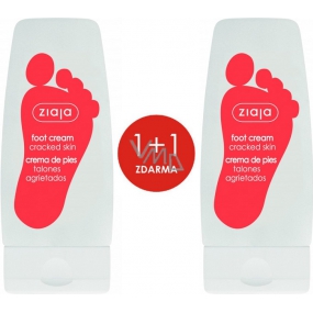 Ziaja Foot Cream Cracked Skin krém na popraskaná chodidlá 2 x 60 ml, duopack