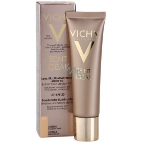 Vichy Teint Idéal rozjasňujúci krémový make-up 25 Moyen 30 ml