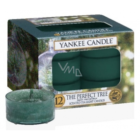 Yankee Candle The Perfect Tree - Dokonalý stromček vonná čajová sviečka 12 x 9,8 g