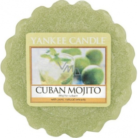 Yankee Candle Cuban Mojito - Kubánske mojito vonný vosk do aromalampy 22 g