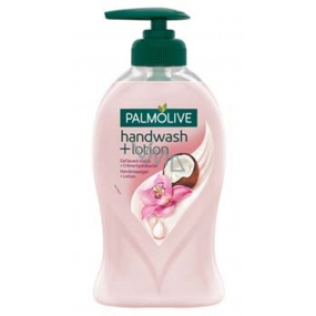 Palmolive Orchid & Coconut Milk Handwash + Lotion tekuté mydlo s dávkovačom 250 ml