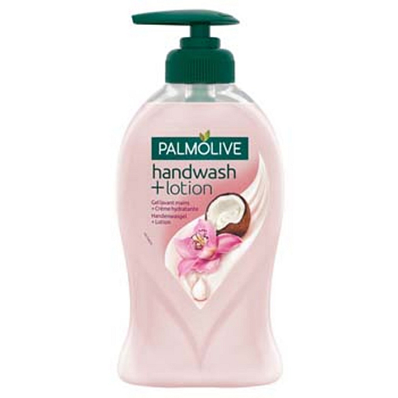 Palmolive Orchid & Coconut Milk Handwash + Lotion tekuté mydlo s dávkovačom 250 ml