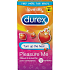 Durex Pleasure Me kondóm s vrúbkami a výstupkami pre stimuláciu oboch partnerov, nominálna šírka: 56 mm 12 ks