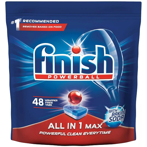 Finish All in 1 Max Soda tablety do umývačky 48 kusov