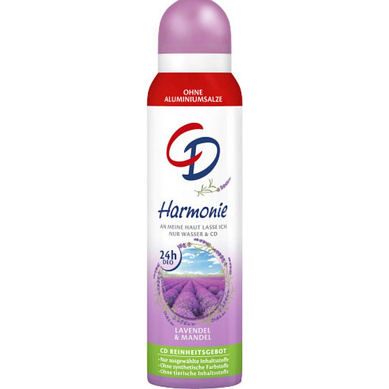 CD Harmónia telový antiperspirant deodorant sprej pre ženy 150 ml
