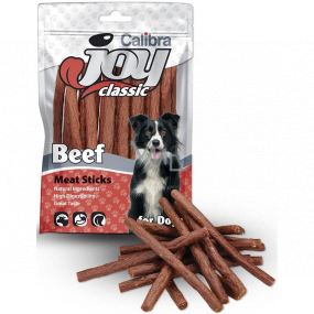 Calibra Joy Classic Hovädzie mäkké prúžky doplnkové krmivo pre psov 80 g