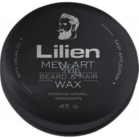 Lilien Men-Art Vosk na fúzy a vlasy Čierny vosk na fúzy a vlasy 45 g