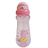 Moja prvá Peppa Pig - Fľaša Peppa Pig so slamkou ružová 310 ml