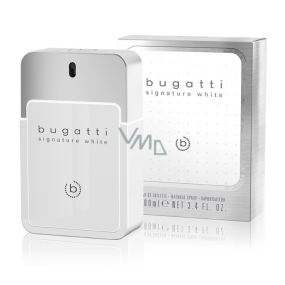 Bugatti Signature White toaletná voda pre mužov 100 ml