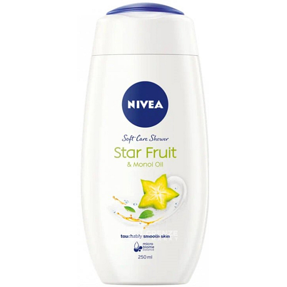 Nivea Care Star Fruit & Monoi Oil Ošetrujúci sprchový gél 250 ml