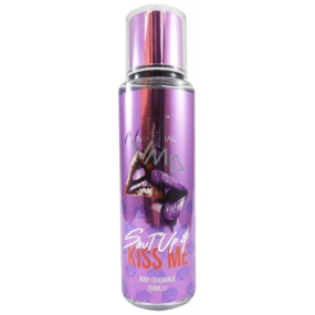 Material Girl Shut up & Kiss me parfumovaný telový sprej pre ženy 250 ml