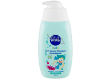 Nivea Kids Magic jablková vôňa 3v1 sprchový gél + šampón + kondicionér pre chlapcov 500 ml