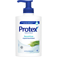 Protex Sensitive antibakteriálne tekuté mydlo s dávkovačom 250 ml