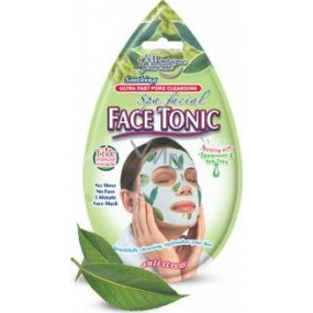 Montagne Jeunesse Tea Tree Rýchle pleťové tonikum servítková pleťová maska 1 kus