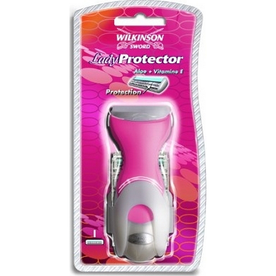 Wilkinson Lady Protector holiaci strojček s 2 brity a 1 náhradná hlavica