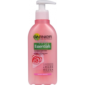 Garnier Skin Naturals Essentials čistiaci krémový gél suchá a citlivá pleť 200 ml
