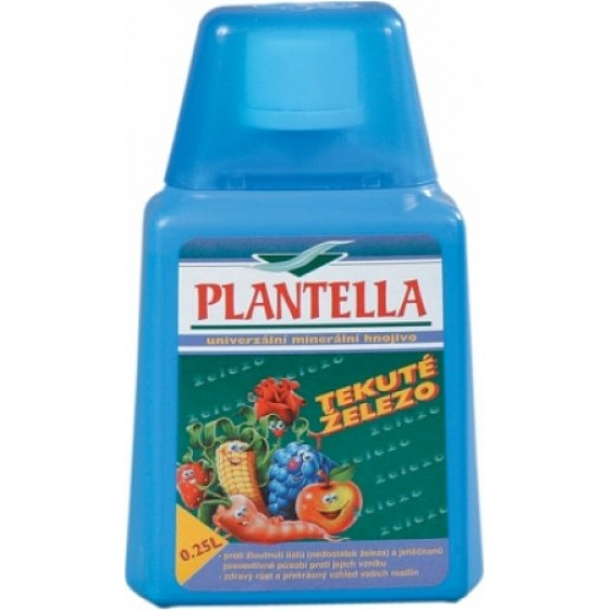 Plantella Tekuté železo univerzálne minerálne hnojivo 0,25 l