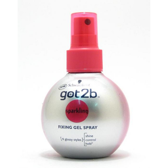 Got2b Sparkling gélový sprej stupňa tuženia 3 150 ml