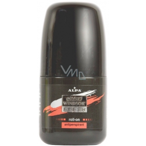 Alpa Windsor Fresh guličkový antiperspirant dezodorant roll-on pre mužov 50 ml