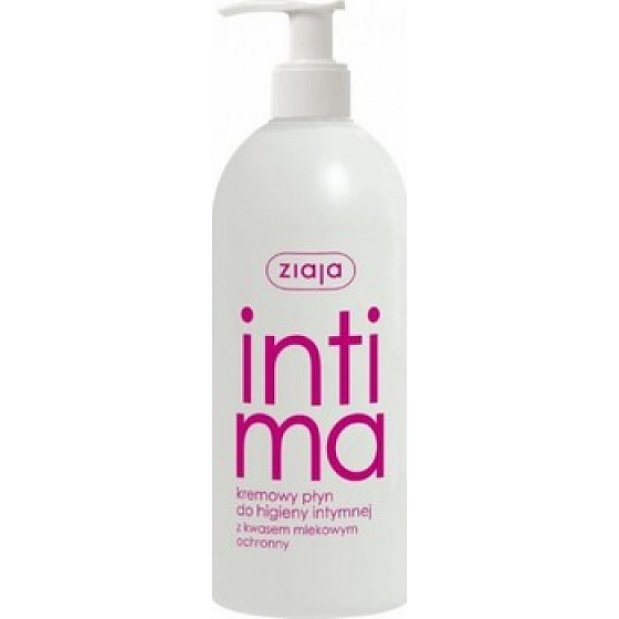 Ziaja Intima Kyselina mliečna ochranná krémová intímna hygiena 500 ml