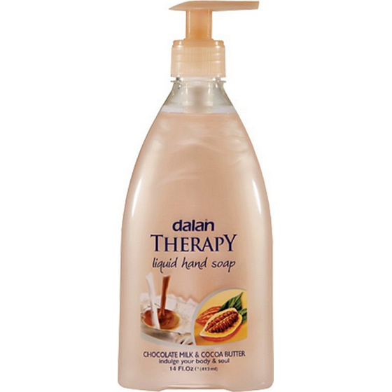 Dalan Therapy Chocolate Milk & Cocoa Butter tekuté mydlo dávkovač 400 ml