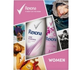 Rexona Sexy antiperspirant dezodorant sprej pre ženy 150 ml + Mild Freshness sprchový gél 250 ml, kozmetická sada