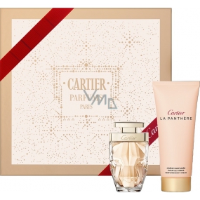 Cartier La Panther Legere toaletná voda 50 ml + telový krém 100 ml, kozmetická sada