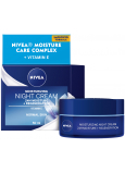 Nivea 24h Moisture + Regeneration zvláčňujúci regeneračný nočný krém pre normálnu až zmiešanú pleť 50 ml