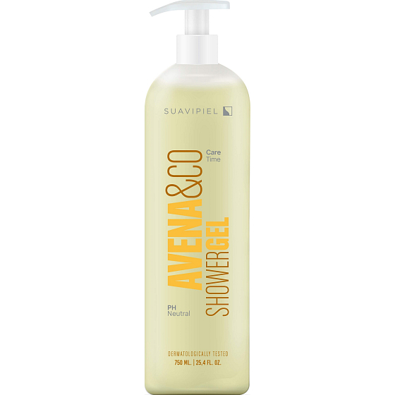 Suavipiel Avena & Co sprchový gél s výťažkami z obilnín 750 ml