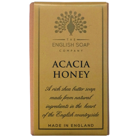 English Soap akáciové Med prírodné parfumované mydlo s bambuckým maslom 200 g