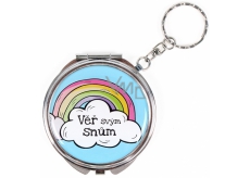 Albi Zrkadielko - kľúčenka s textom Ver svojim snom 6,5 cm