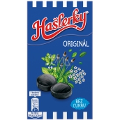 Nestlé Hašlerky Originál cukríky bez cukru s príchuťou bylín a mentolu 35 g