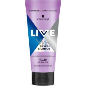 Schwarzkopf Live Silver šampón na vlasy 200 ml